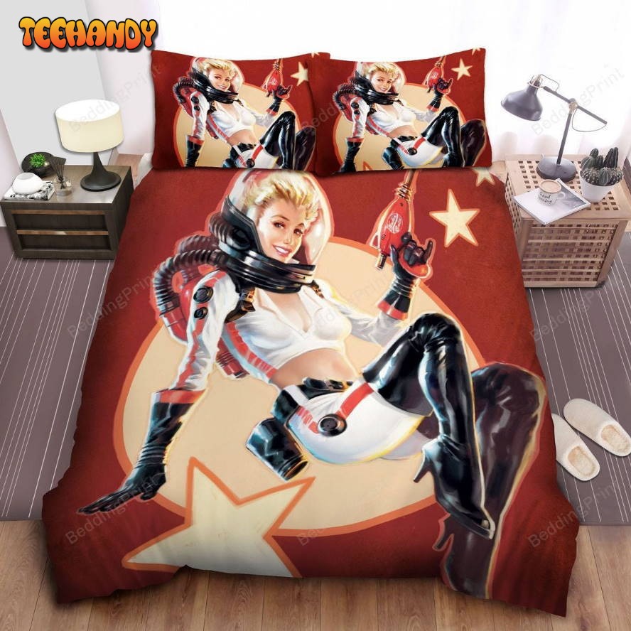 Fallout, Nuka Cold Bed Sheets Duvet Cover Bedding Sets