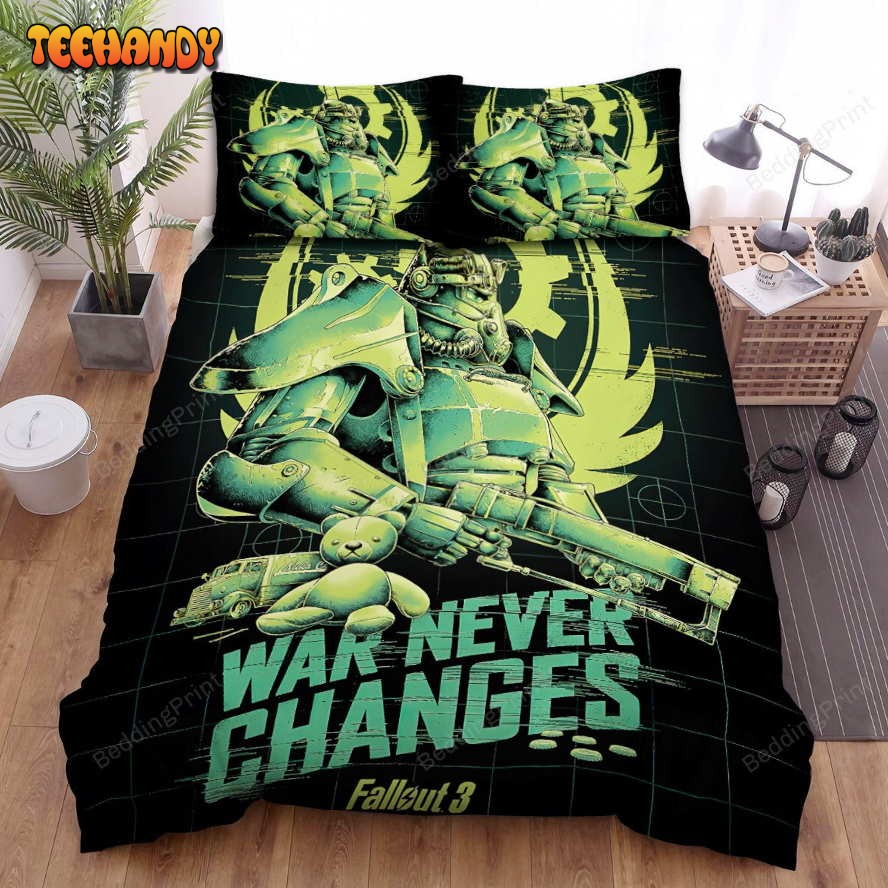 Fallout, War Never Changes Fallout 3 Duvet Cover Bedding Sets