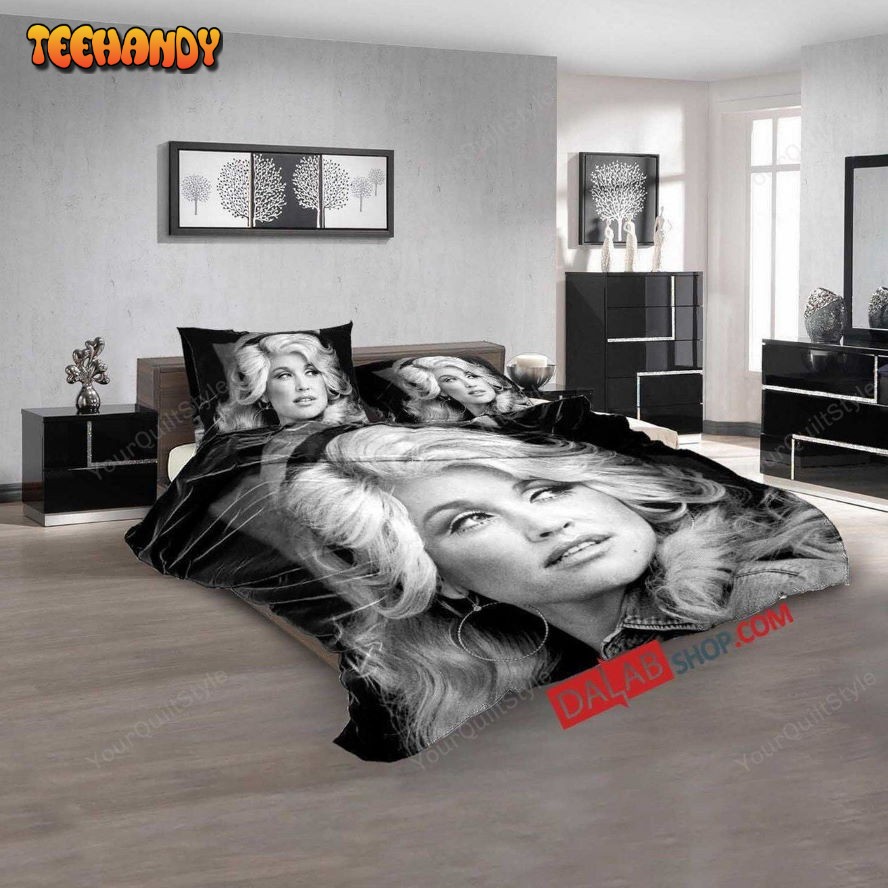 Famous Person Dolly Parton D 3d Duvet Cover Bedroom Sets Bedding Sets