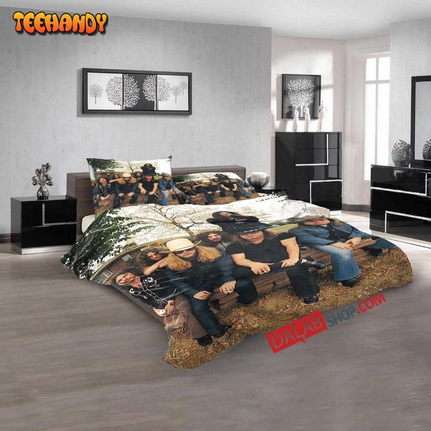 Famous Person Lynyrd Skynyrd D 3d Duvet Cover Bedroom Sets Bedding Sets