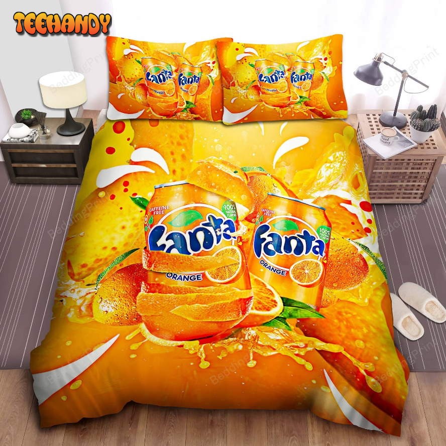 Fanta Can Bed Sheets Duvet Cover Bedding Sets