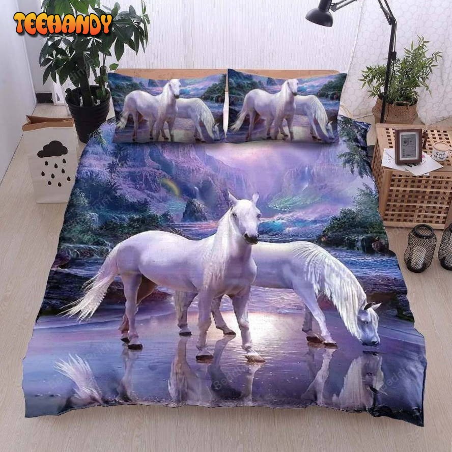 Fantasy Horse Bed Sheets Duvet Cover Bedding Sets