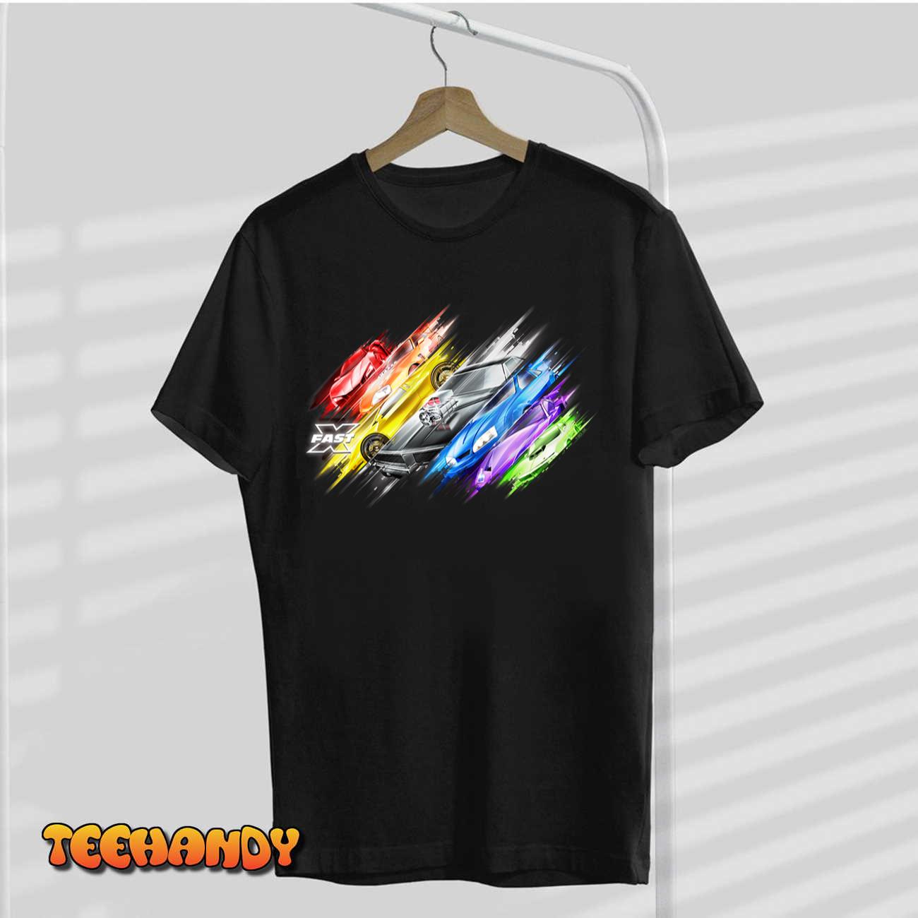 FAST X Multicolor Car T-Shirt