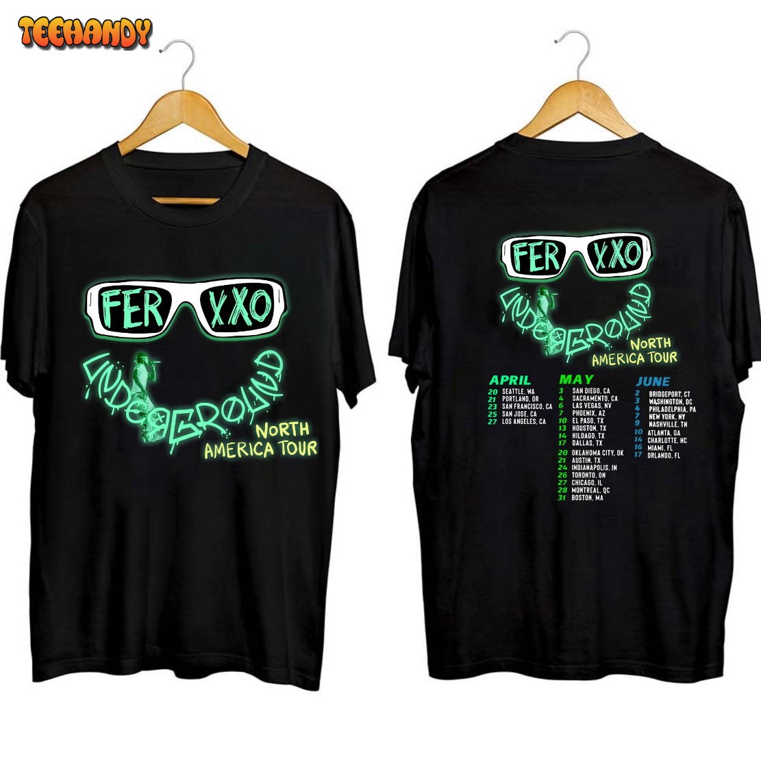 FELIZ CUMPLEAÑOS Ferxxo 2023 Tour Shirt, FEID North America 2023 Tour Shirt