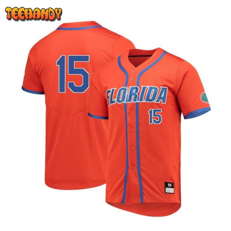 Florida Gators BT Riopelle Orange College Baseball Jersey