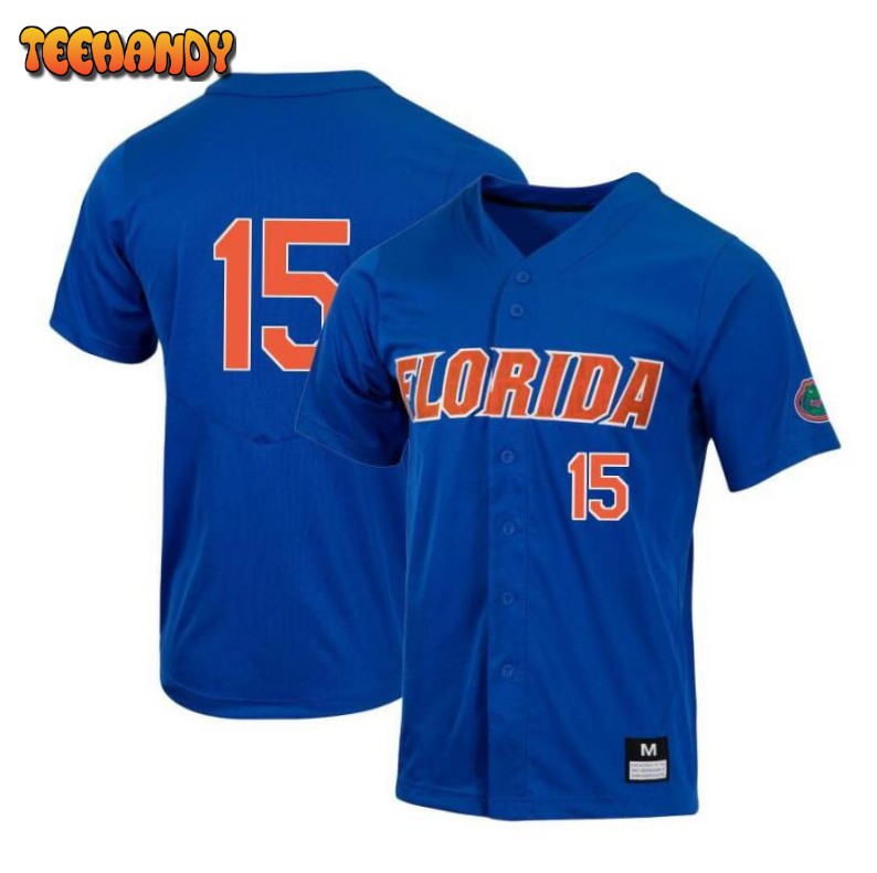 Florida Gators BT Riopelle Royal College Baseball Jersey