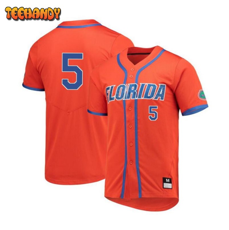 Florida Gators Colby Halter Orange College Baseball Jersey