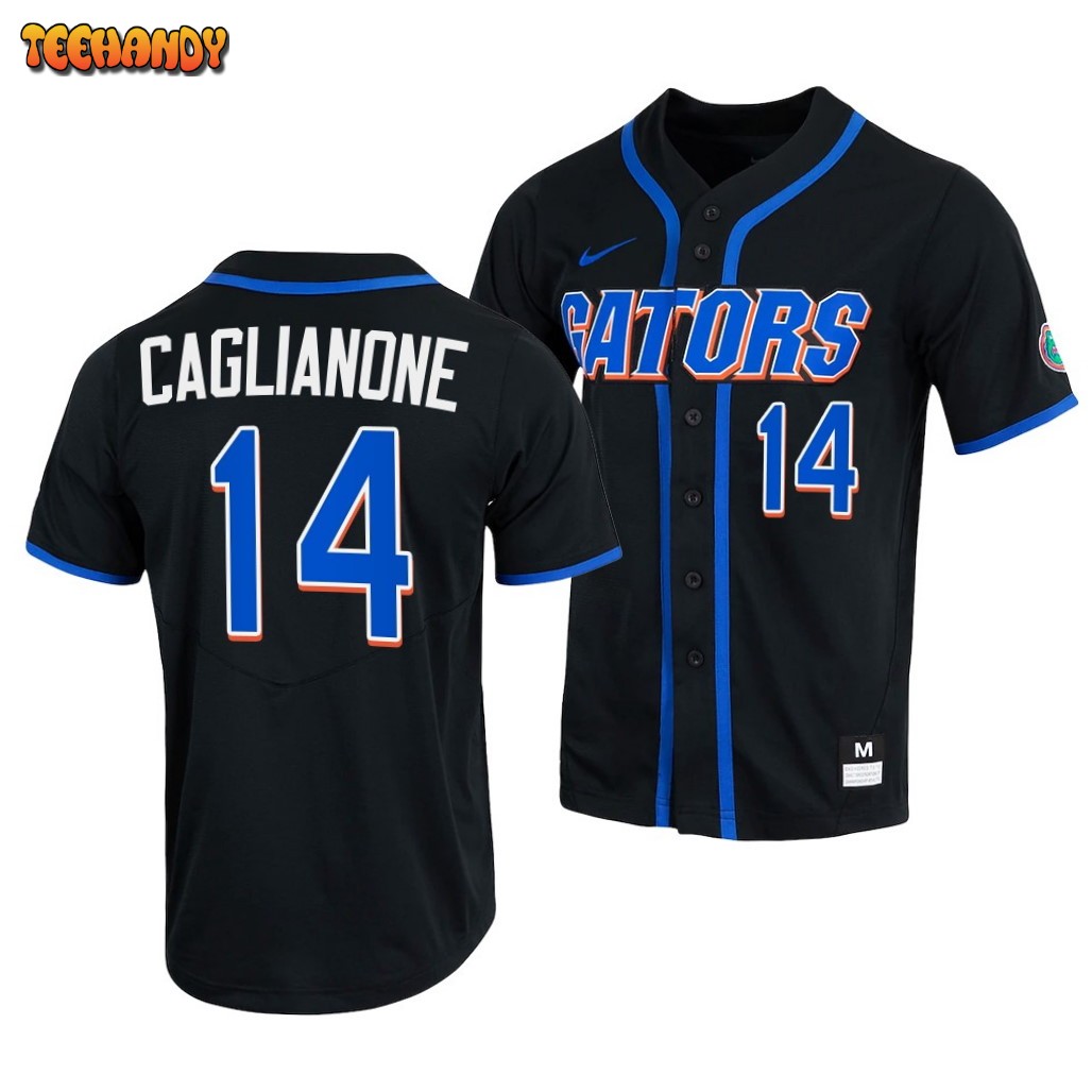 Florida Gators Jac Caglianone College Baseball Jersey Black