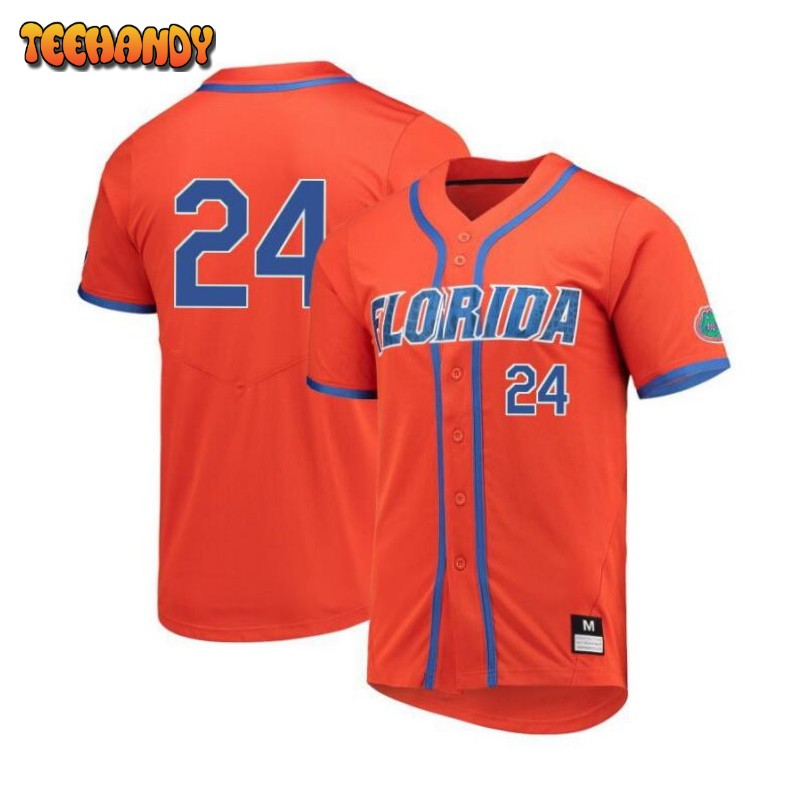 Florida Gators Josh Rivera Orange College Baseball Jersey