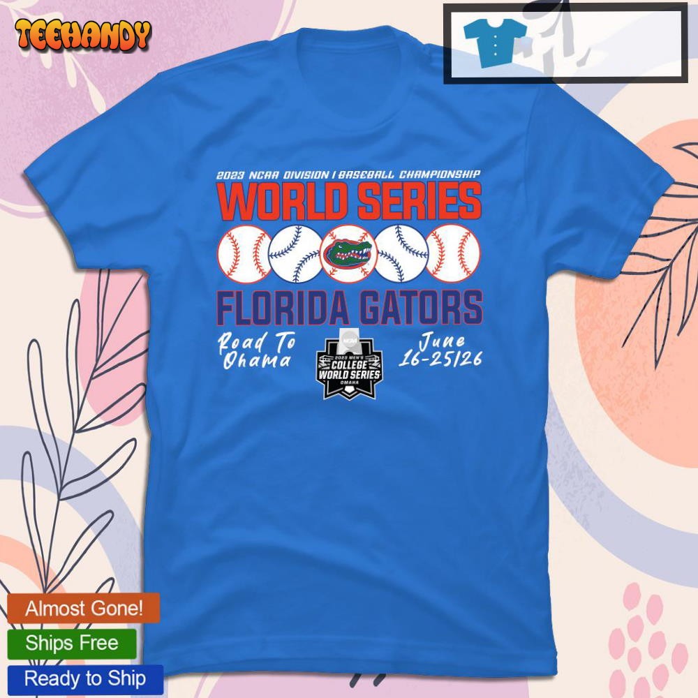 Florida Gators NCAA Division I Baseball Championship Road To Ohama 2023 Shirt