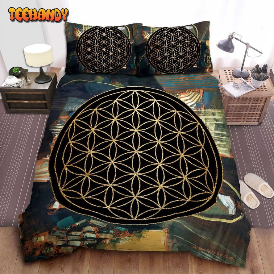 Flower Of Life Bed Sheets Duvet Cover Bedding Sets