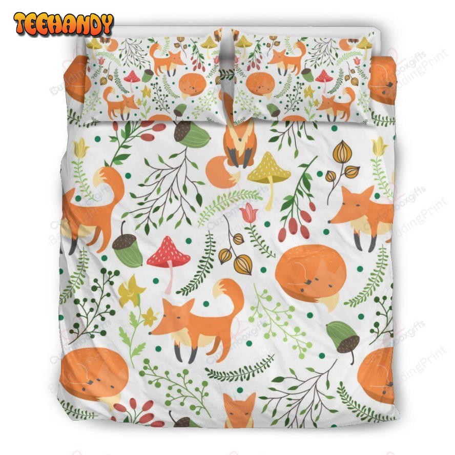 Fox Bed Sheets Spread Duvet Cover Bedding Sets