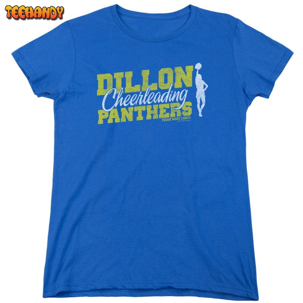 Friday Night Lights Dillon Cheerleader Panthers Woman’s Shirts