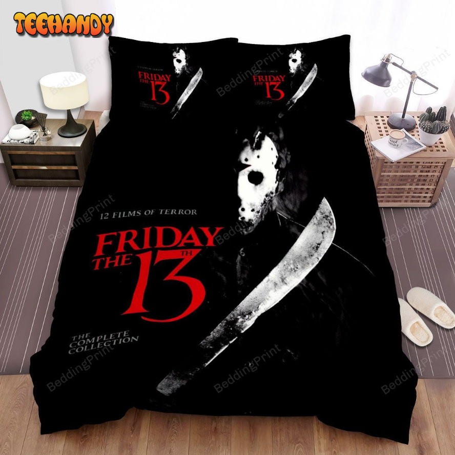 Friday The 13th 12 Films Of Terror The Complete Collection Bedding Sets