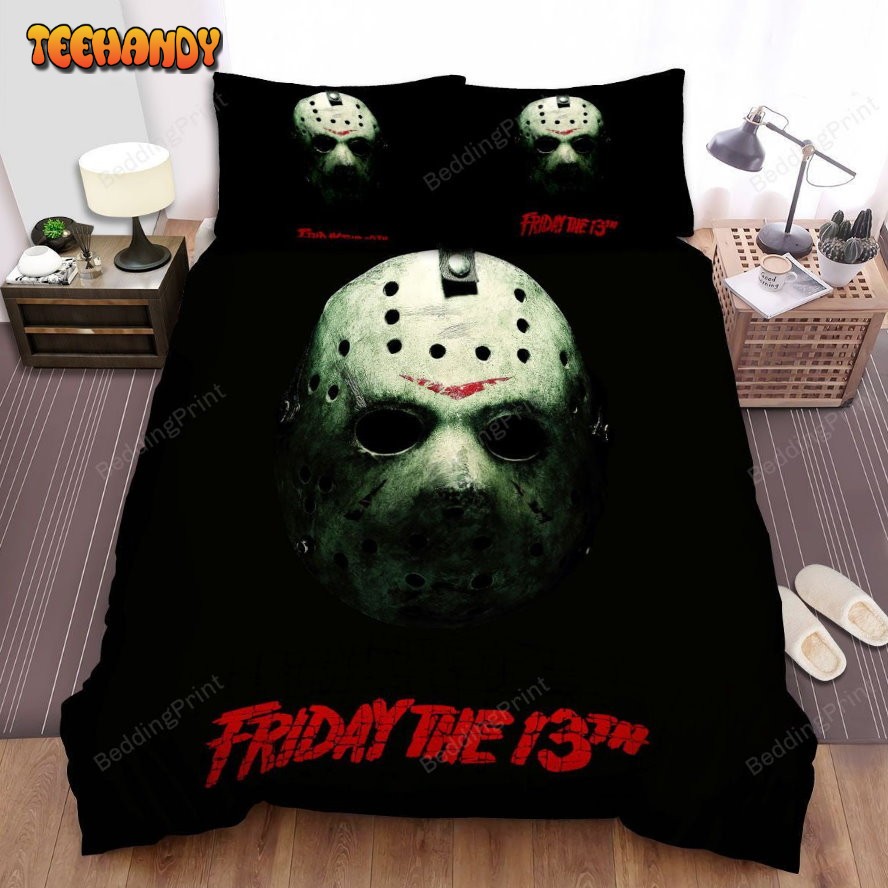 Friday The 13th Hole Mask Bed Sheets Duvet Cover Bedding Sets