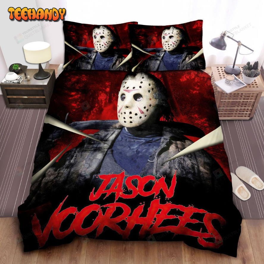 Friday The 13th Red Letter Bed Sheets Duvet Cover Bedding Sets