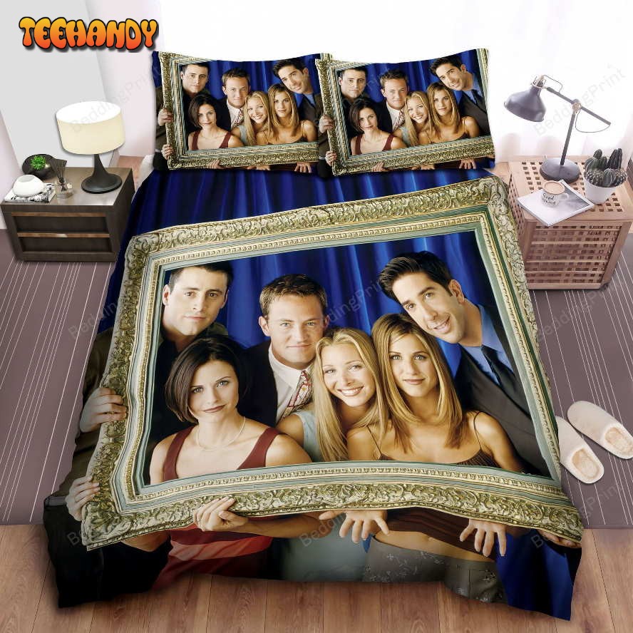 Friends Reunion In A Picture Frame Bed Sheets Duvet Cover Bedding Sets