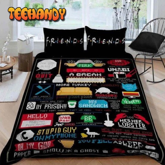 Friends Tv Show Bedding Set Duvet Cover Pillow Cases