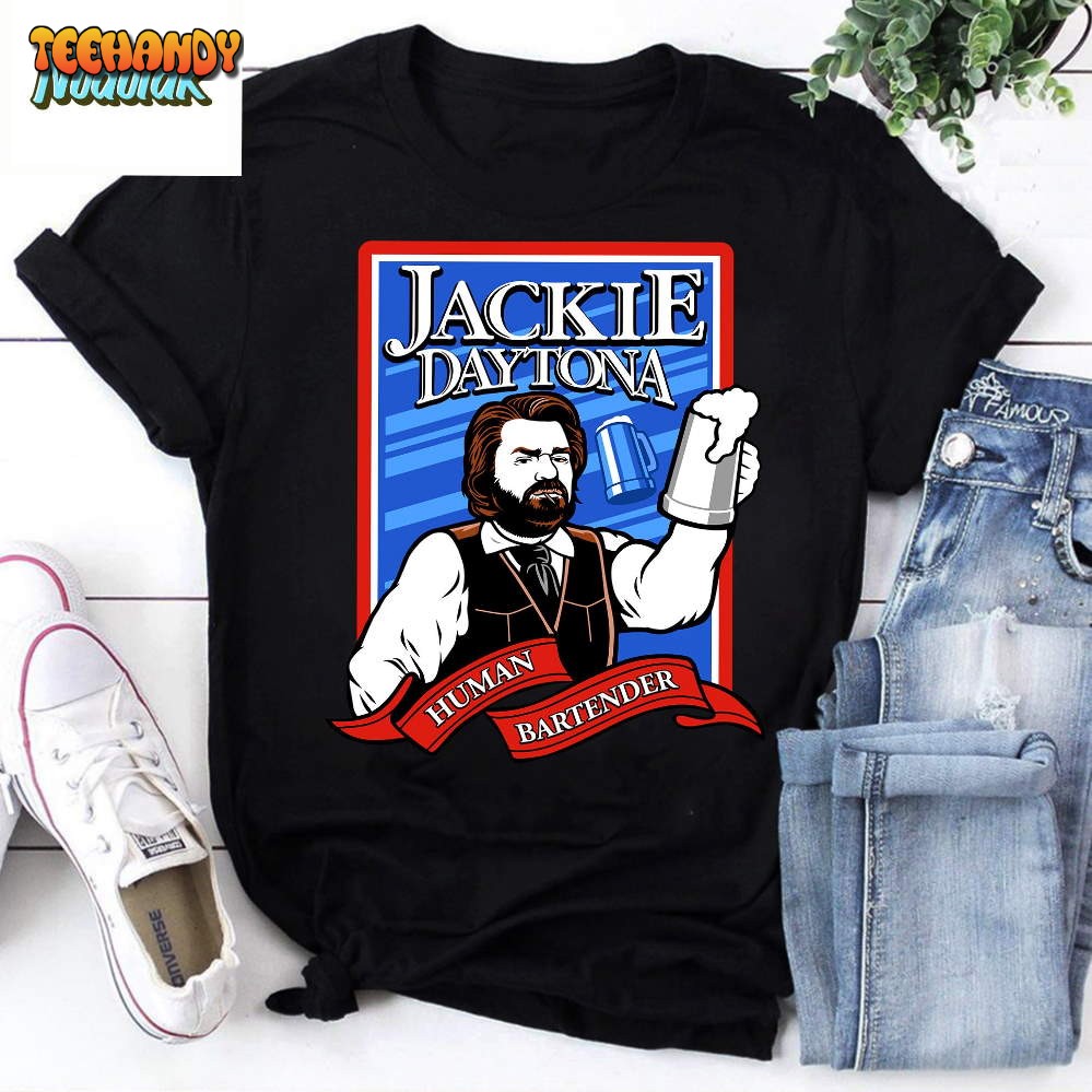 Funny Jackie Daytona Human Bartender Vintage T-shirt