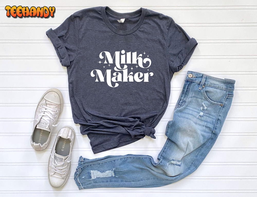 Funny Milk Maker Gift For Nature Milk Lovers Funny Milk Shirt