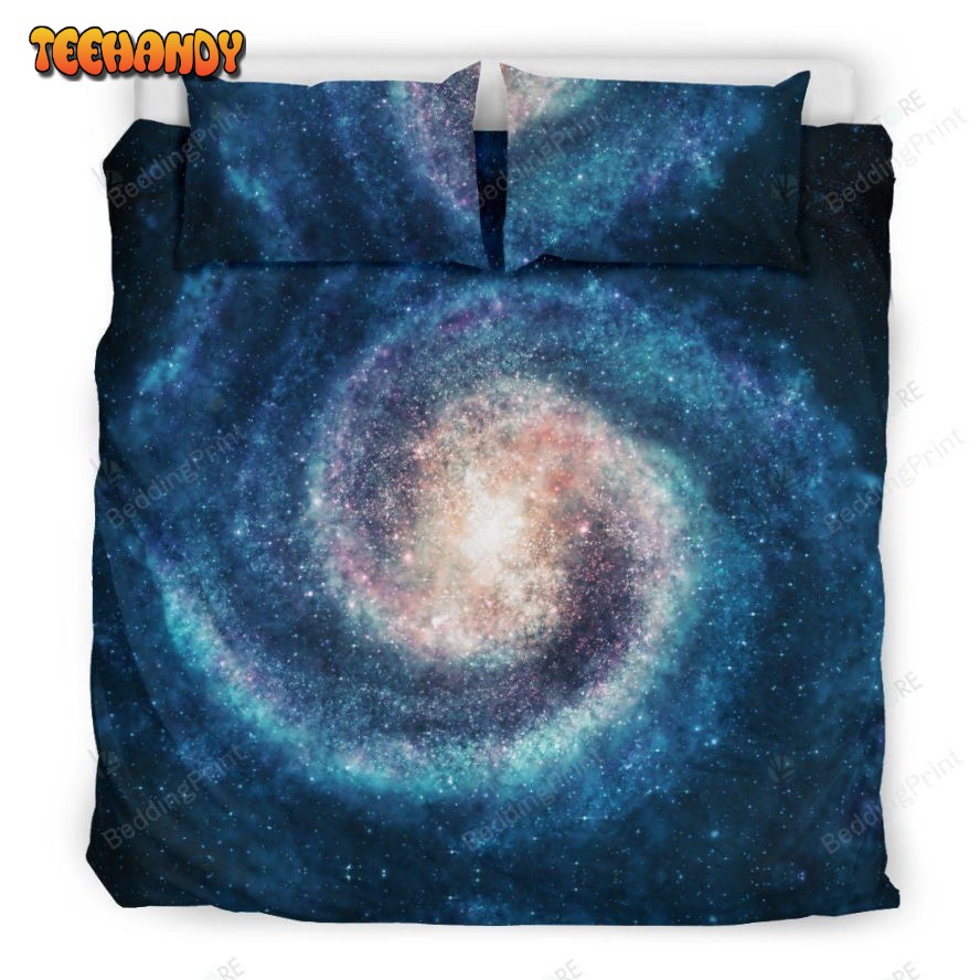 Galaxy Blue Milky Way Space Duvet Cover Bedding Set Great Gifts For Birthday