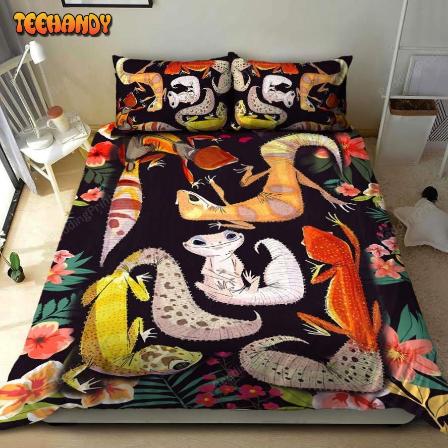 Gecko Bed Sheets Duvet Cover Bedding Sets