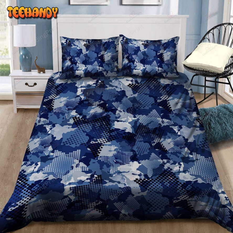 Geo Camo Bedding Sets Duvet Cover and Pillow Cases