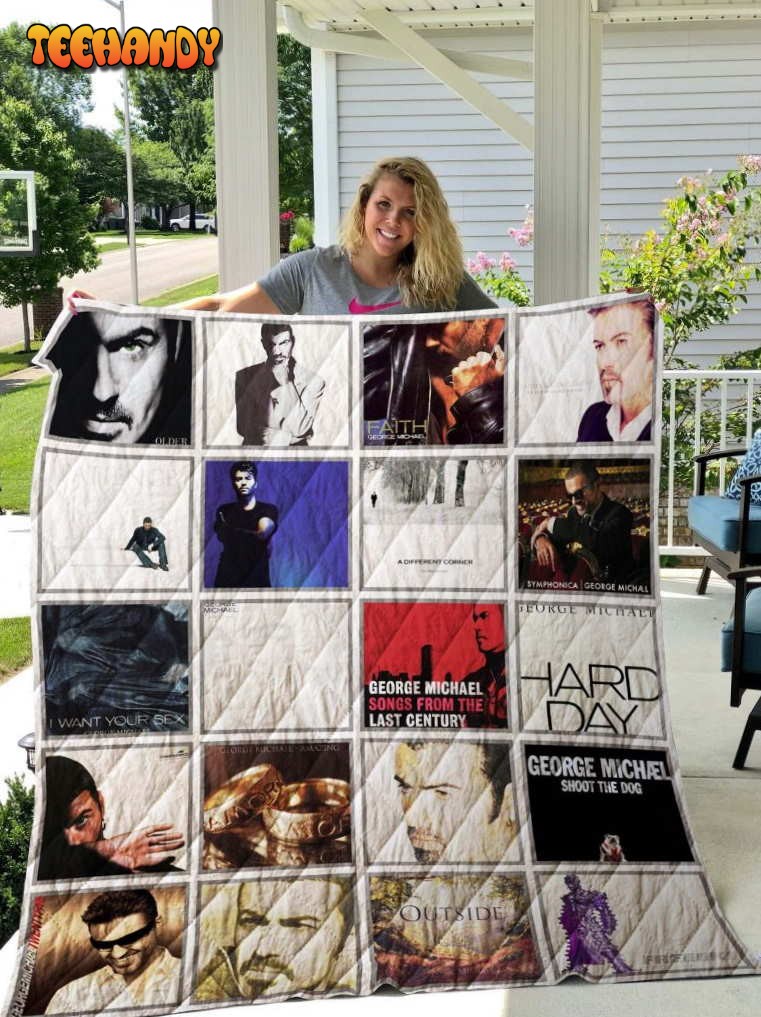 George Michael New 3D Quilt Blanket