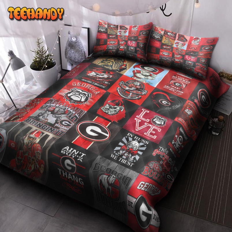 Georgia Bulldogs Football Bedding Set