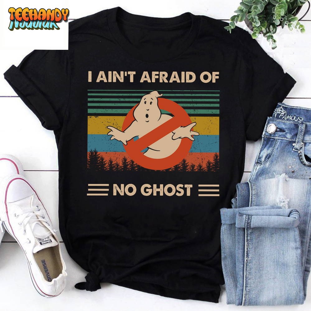 Ghostbusters I Ain’t Afraid Of No Ghost Vintage T-Shirt