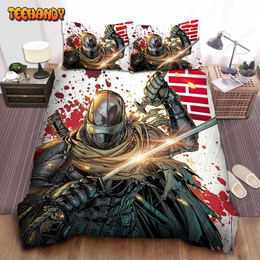 G.I. Joe Bloody Snake-Eyes In Deadgame Comics Duvet Cover Bedding Sets