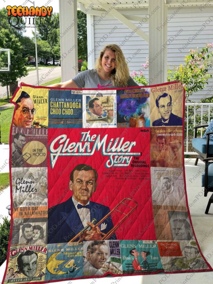 Glenn Miller Albums For Fans Version 3D Quilt Blanket