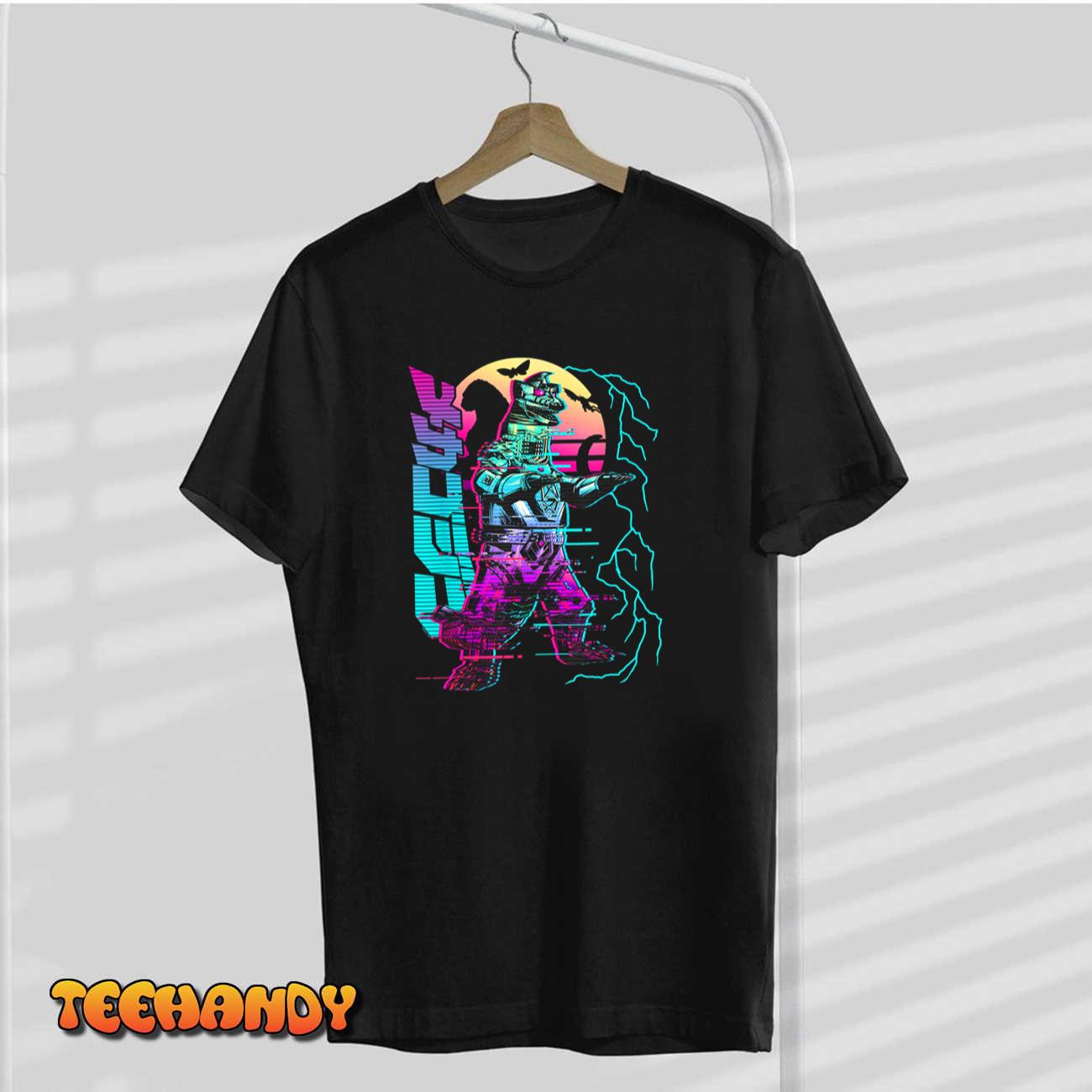 Godzilla Neon Mechagodzilla T-Shirt