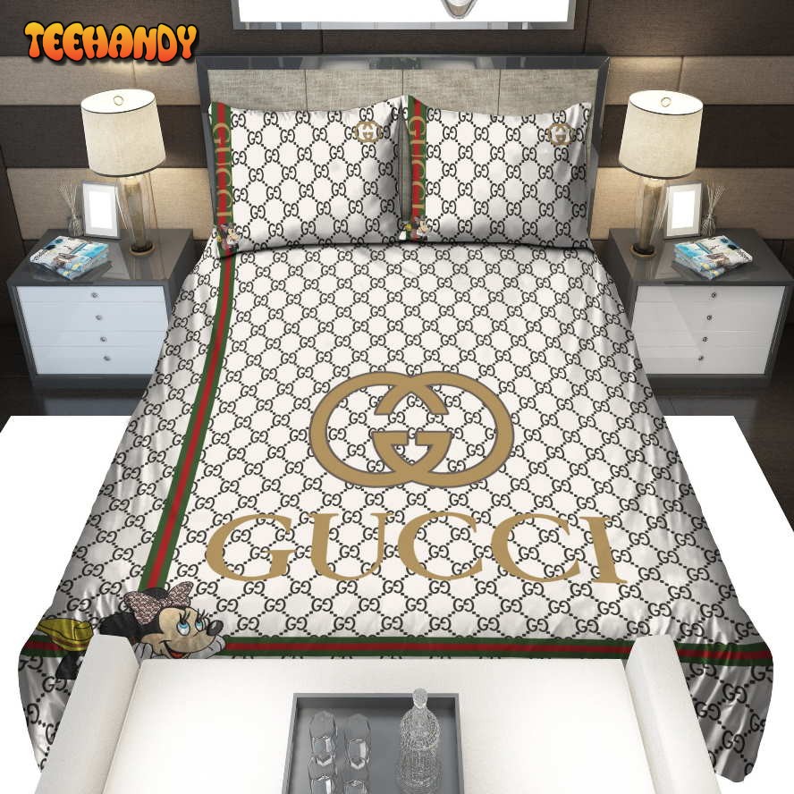 Mickey Mouse Gucci bedding set