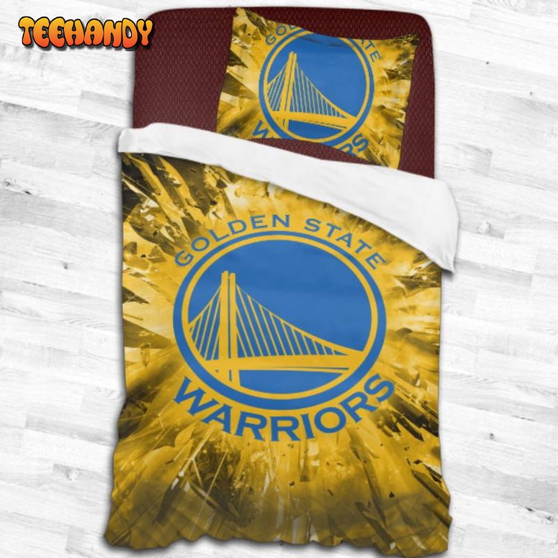 Golden State Warriors 3PCS 4PCS Bedding Set Comforter Cover Pillowcase Gifts