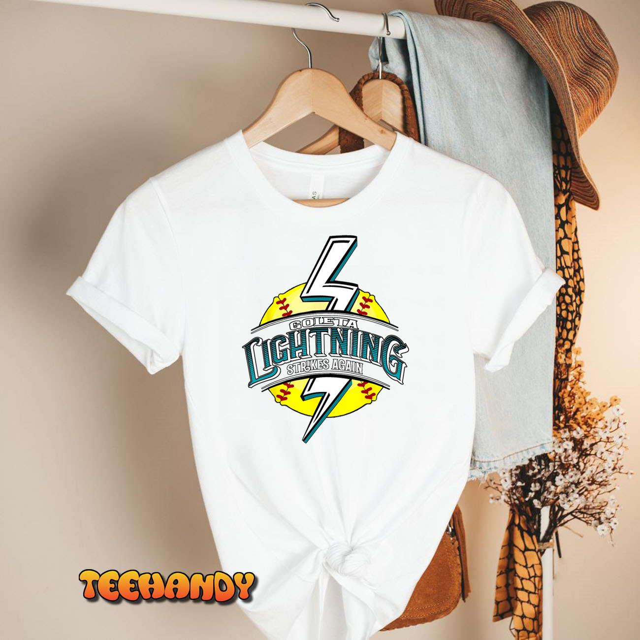 Goleta Lightning Strikes Again Softball T-Shirt