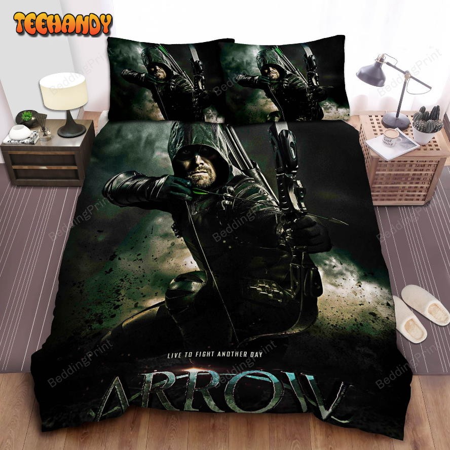 Green Arrow Live To Fight Another Day Bed Sheets Duvet Cover Bedding Sets