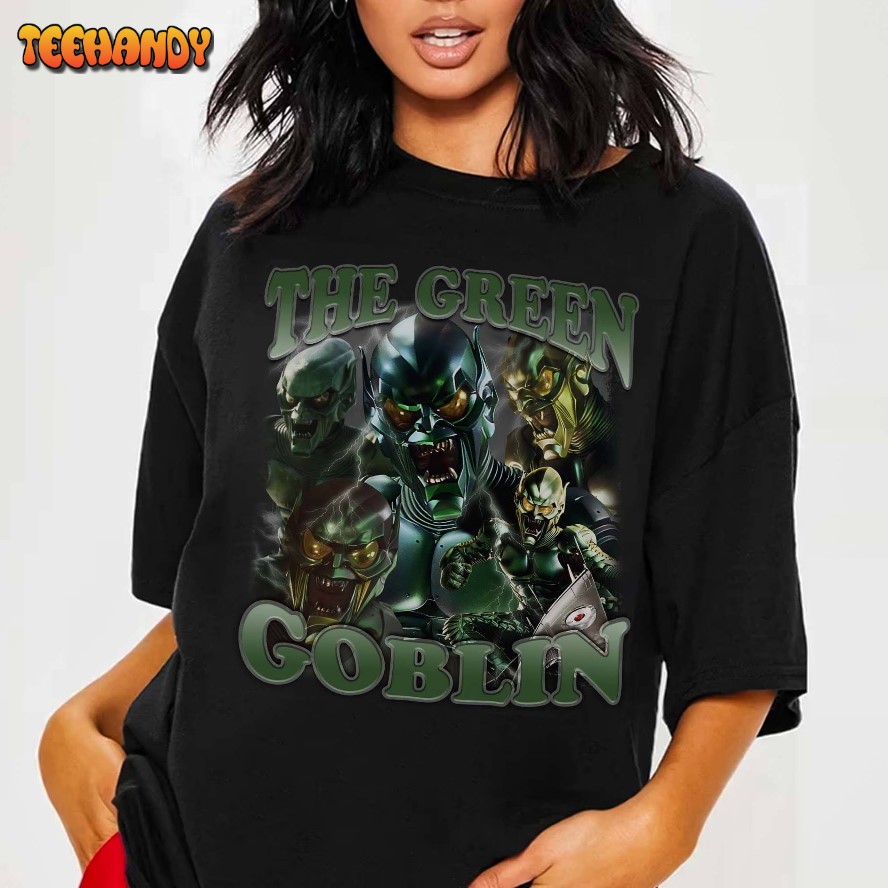 Green Goblin Shirt Vintage Green Goblin T-Shirt Spider Man Shirt