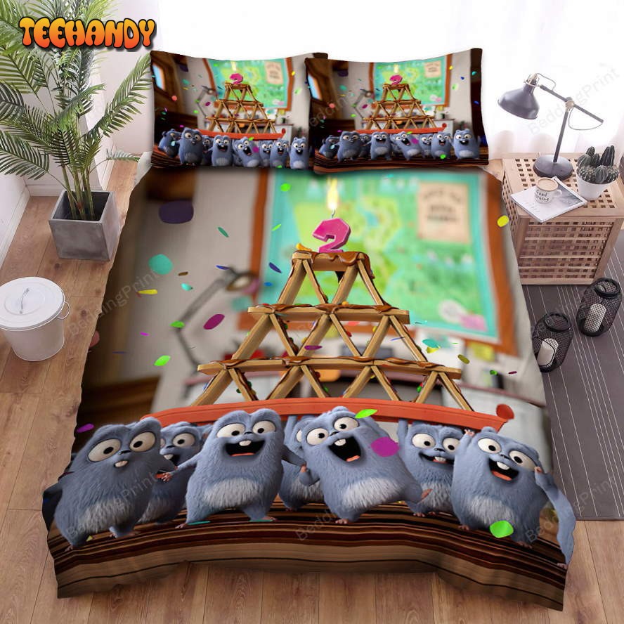 Grizzy And The Lemmings The Lemmings Birthday Spread Bedding Sets