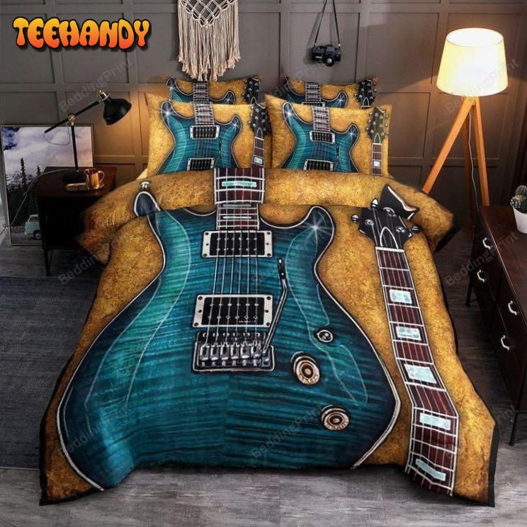 Guitar Basic Bed Sheets Duvet Cover Bedding Sets