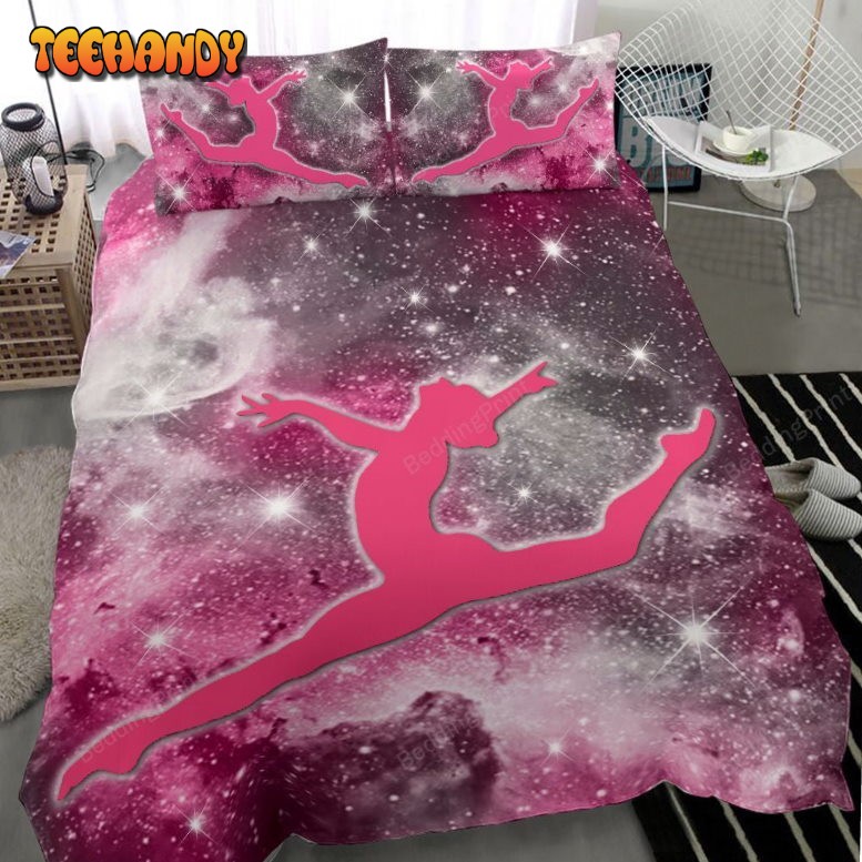 Gymnastics Galaxy Light Bed Sheets Spread Duvet Cover Bedding Sets