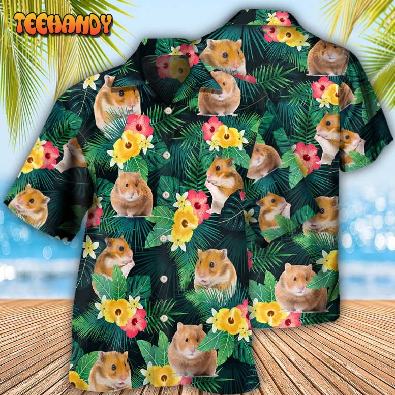 Hamster Tropical Summer Vibes Hawaiian Shirt