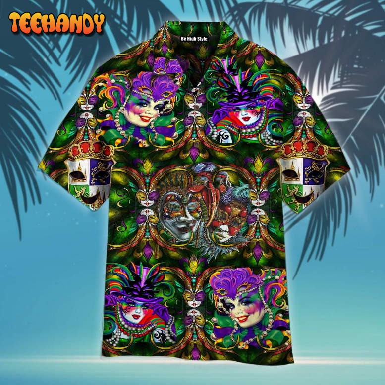 Happy Mardi Gras Hawaiian Shirt