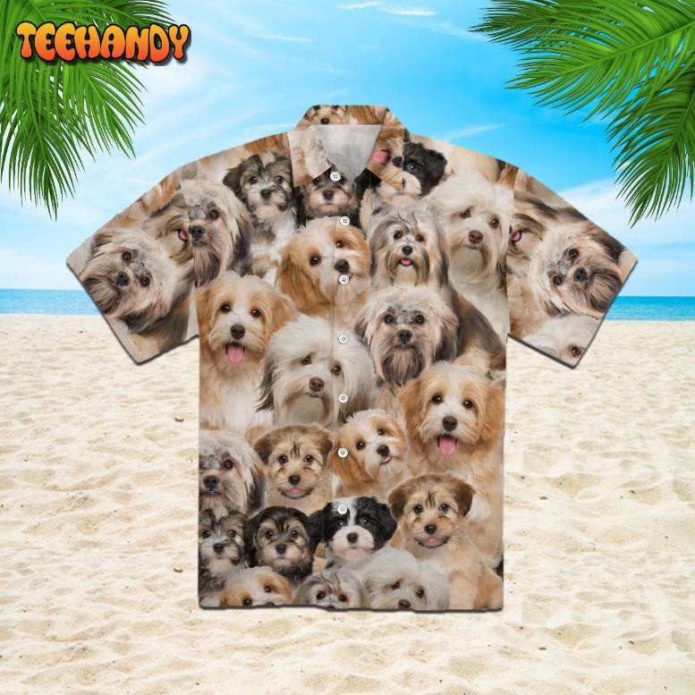 Havanese Awesome Hawaiian Shirt