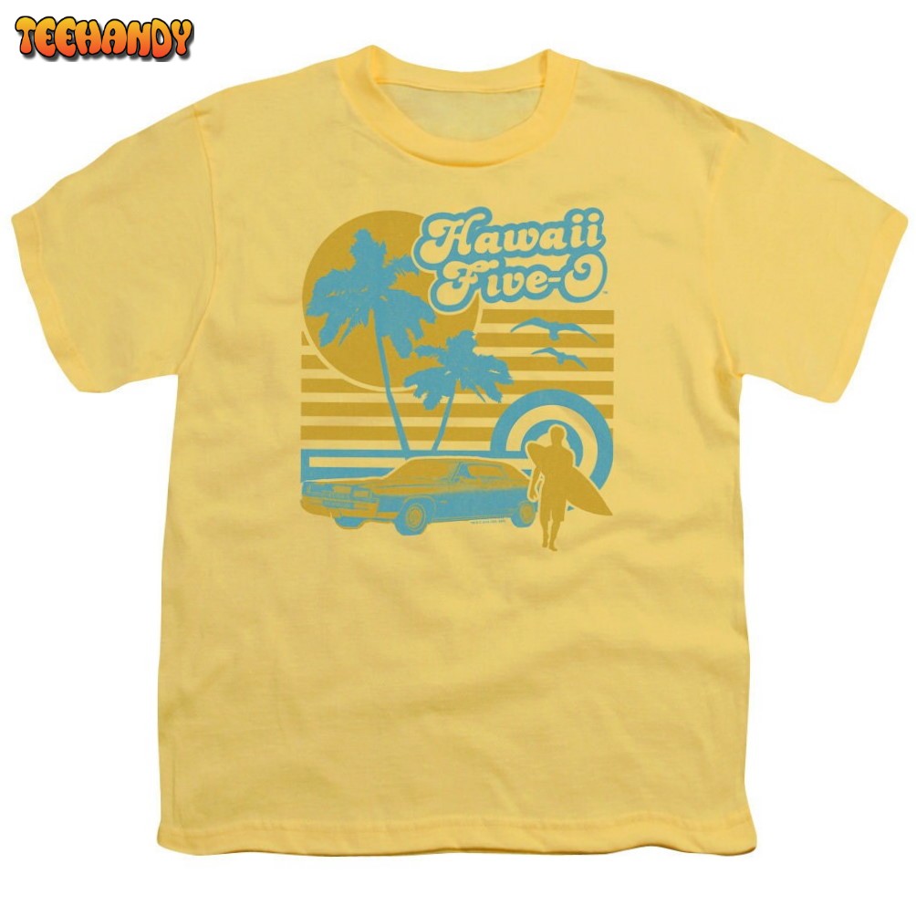 Hawaii 5 0 Sunset Banana Shirts