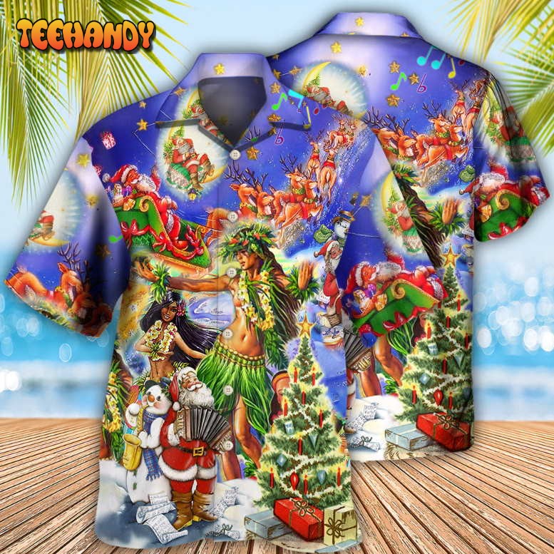 Hawaii The Aloha Merry Christmas Hawaiian Shirt