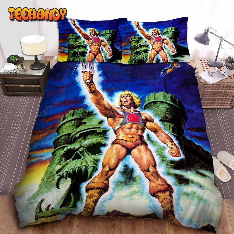 He-Man Holding Sword Bed Sheets Duvet Cover Bedding Sets