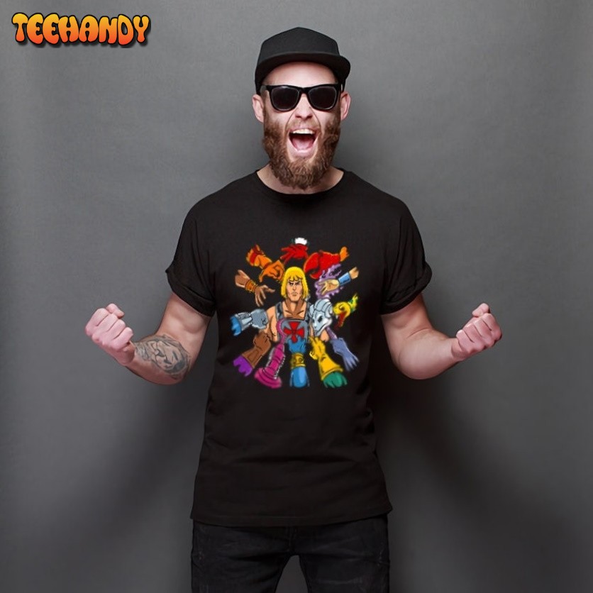 He-Wick T-Shirt, He-Man Masters Of The Universe Characters Shirt