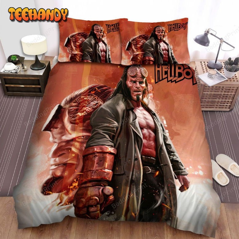 Hellboy Red Bed Sheets Duvet Cover Bedding Sets