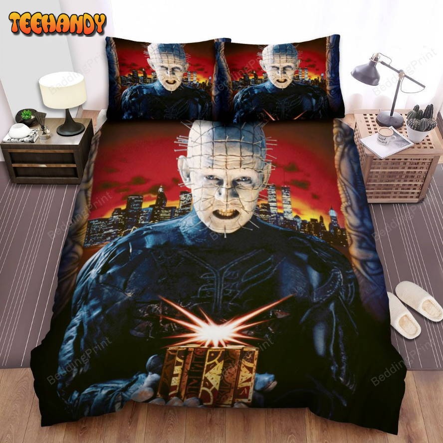 Hellraiser Music Hell On Earth Poster Duvet Cover Bedding Sets